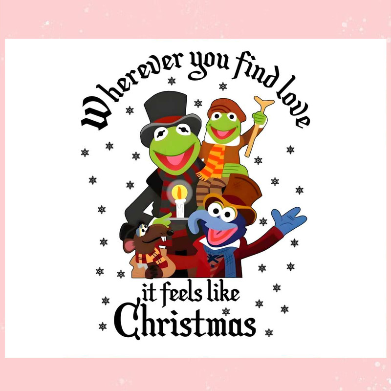 Wherever You Find Love It Feels Like Christmas PNG.jpg