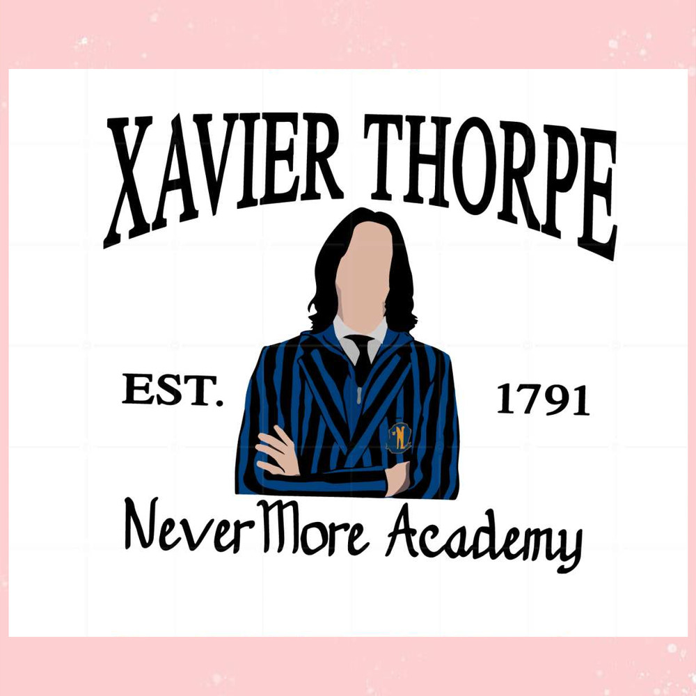 Xavier Thorpe Never More Academy Svg Graphic Designs Files.jpg