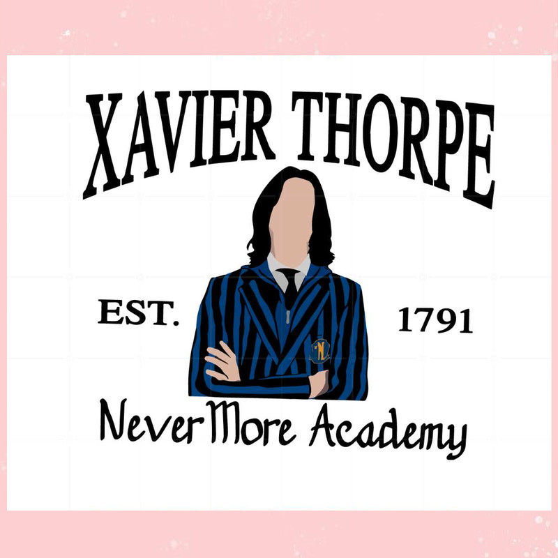 Xavier Thorpe Never More Academy Svg Graphic Designs Files.jpg
