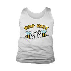 halloween boo bees honey bee ghost funny beekeeper men&8217s tank top