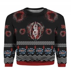 slipknot 3d print ugly christmas sweater shirt hoodie