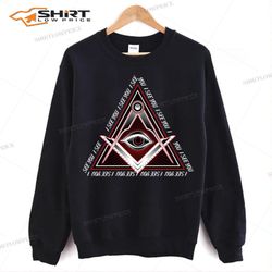 i see you triangle icon sweatshirt