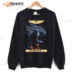 justice tarot card dark souls sweatshirt