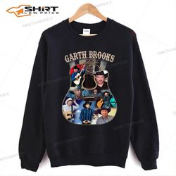 garth brooks guitar signature sweatshirt
