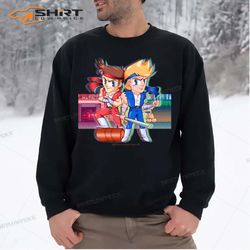 billy lee &amp jimmy lee version 2 double dragon sweatshirt