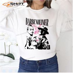 cillian murphy margot robbie barbenheimer vintage sweatshirt