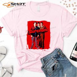 superbad red graphic jonah hill t-shirt