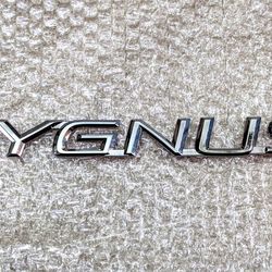 Toyota Land Cruiser Cygnus Rear Name Plate Emblem 1999-2007
