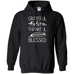 women grateful thankful blessed thanksgiving shirt 1