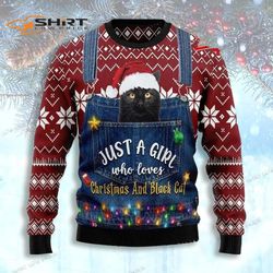 just a girl who loves christmas ugly christmas sweater