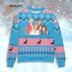the golden girls character ugly christmas sweater