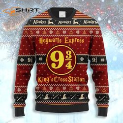 Harry Potter Hogwart 934 Christmas Ugly Christmas Sweater