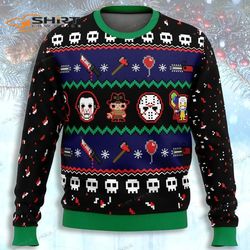 Happy Horrordays Ugly Christmas Sweater