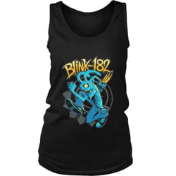 blink 182 rabbite women&8217s tank top