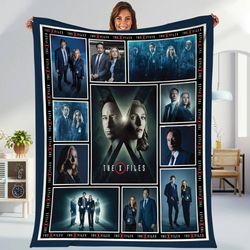 x-files movie fleece blanket  dana scully fox mulder blanket  xfiles m