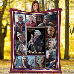 baldurs gate astarion blanket  baldurs gate 3 fleece blanket  astari