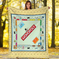 board game monopoly blanket monopoly fleece blanket monopoly board gam