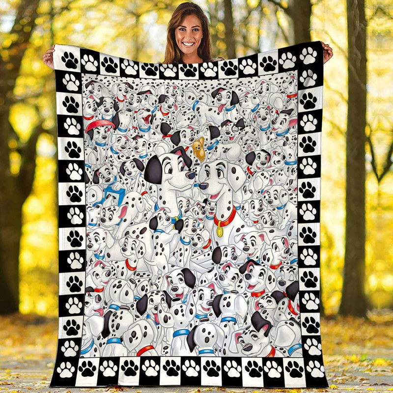 101 Dalmatians Blanket  101 Dalmatians Fleece Blanket  101 Dalmatians Dog Birthday Gifts  101 Dalmatians Christmas Gifts.jpg