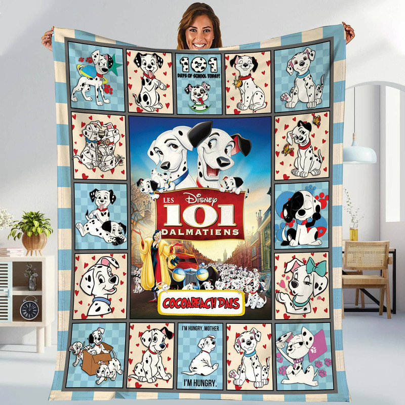 101 Dalmatians Blanket 101 Dalmatians Fleece Blanket 101 Dalmatians Birthday 101 Dalmatians Dog Christmas Gifts.jpg