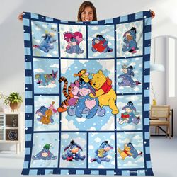 eeyore blanket winnie the pooh eeyore fleece blanket  winnie the pooh