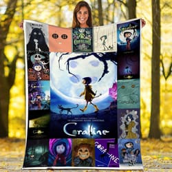 coraline movie halloween coraline jones film coraline blanket hallowwe