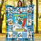 Donald Duck Fleece Blanket Donald Daisy Duck Blanket Donald Magic Kingdom Fleece Blanket Bedding Decor 1.jpg
