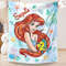 Personalized Watercolor Disney Princess Blanket, Custom Name Baby Girl Blanket, Disney Princess Birthday Girl Gift, WDW Disneyland Girl Trip.jpg