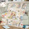 Personalized Watercolor Winnie the Pooh blanket, Pooh Bear and friends blanket, Birthday gift for herhim, Kids Adults blanket.jpg