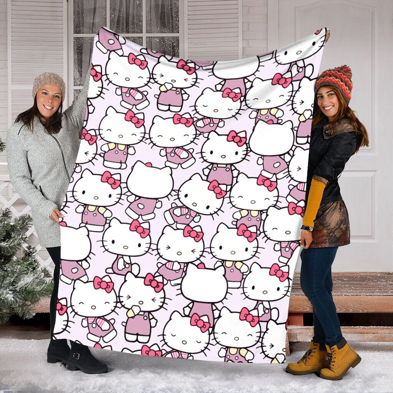 Cat Cartoon Movies Blanket, Mink Sherpa  Fleece Blanket, Disney Christmas Gift For Kids, Birthday Gift, Baby Shower Gift Blanket.jpg