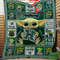 Custom Name Hawaii Rainbow Warriors Baby Yoda Quilt Blanket NCAA.jpg
