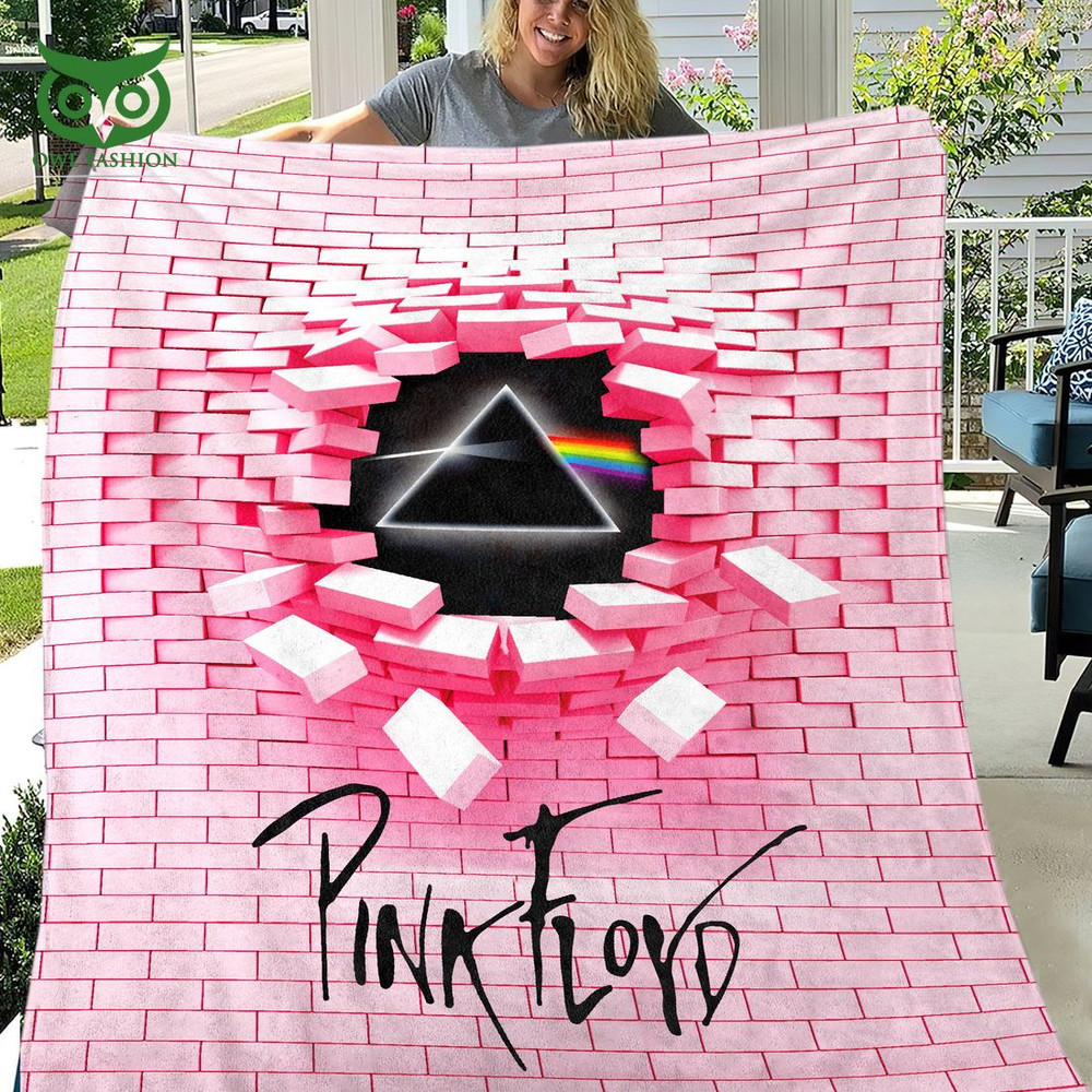 Pink Floyd The Wall Pink 3D Fleece Blanket.jpg