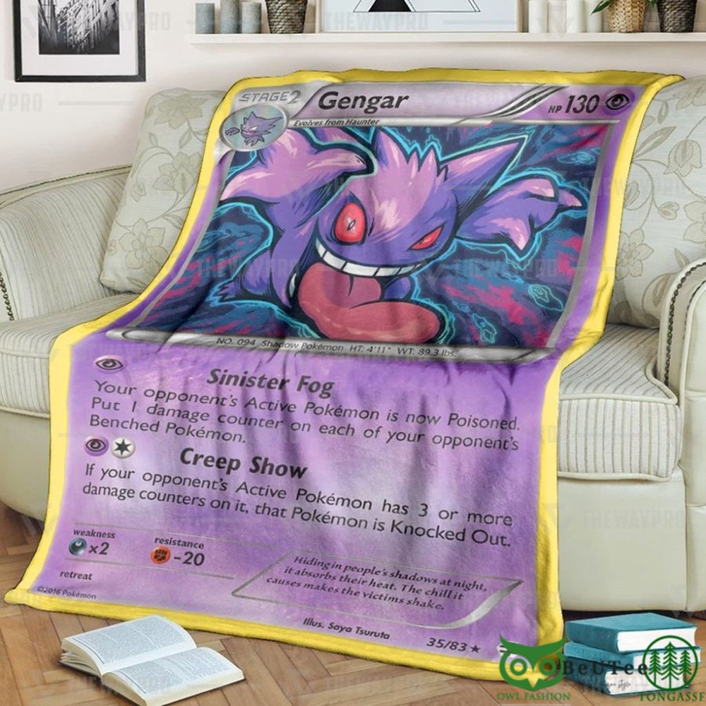 pokemon gengar generations fleece blanket.jpg