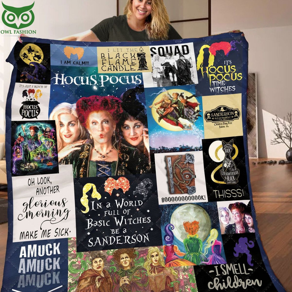 Resger Hocus Pocus Characters Limited Quilt Blanket.jpg