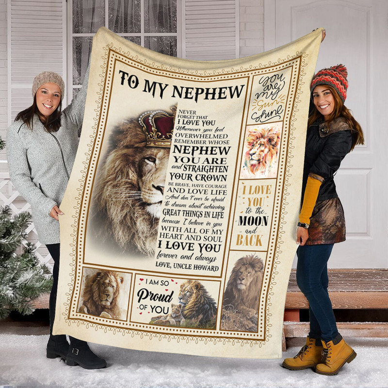 To My Nephew QUILT Fleece Blanket ,Mink Blanket,Sherpa Blanket,Anniversary Gift,Family Blanket.jpg