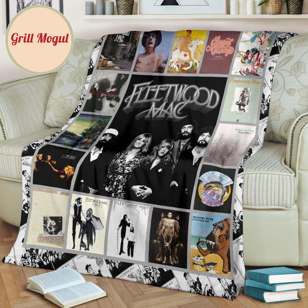 Fleetwood Mac Fleece Blanket For Music Fan Gift Idea.jpg