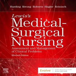 Lewis's Medical-Surgical Nursing 11th Edition Harding Kwong Roberts Hagler Reinisch Test Bank