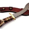 Buy Now Damascus Steel Bowie Kukri Knife