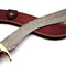 Buye Now Damascus Steel Bowie Kukri Knife
