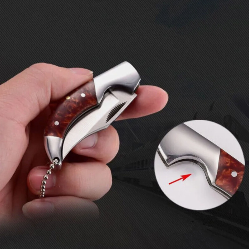 Mini Pocket Knife Folding Blade Pocket Knife Hunting Camping Survival EDC Tool 3