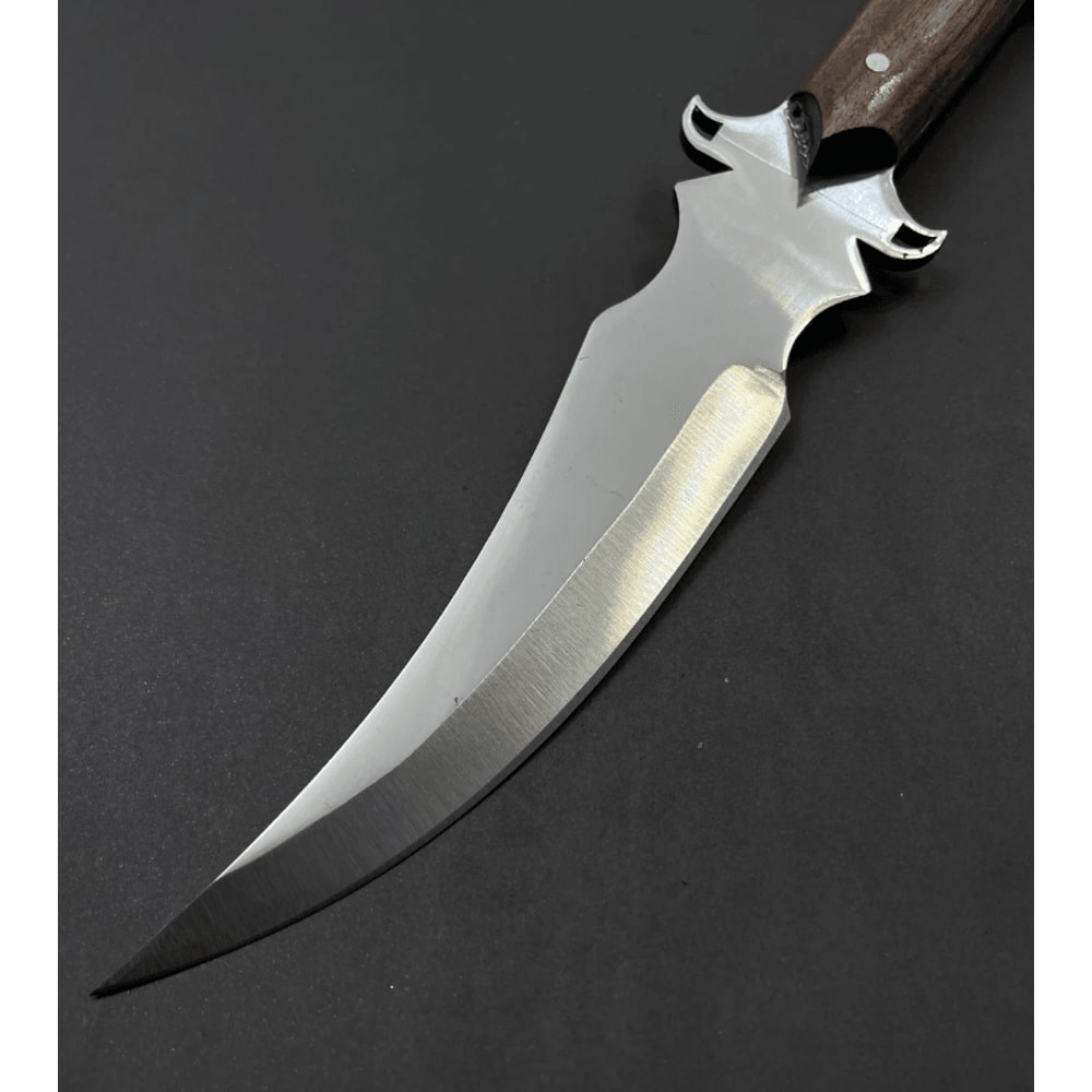 ordernow custom stainless steel camping knife walnut handle