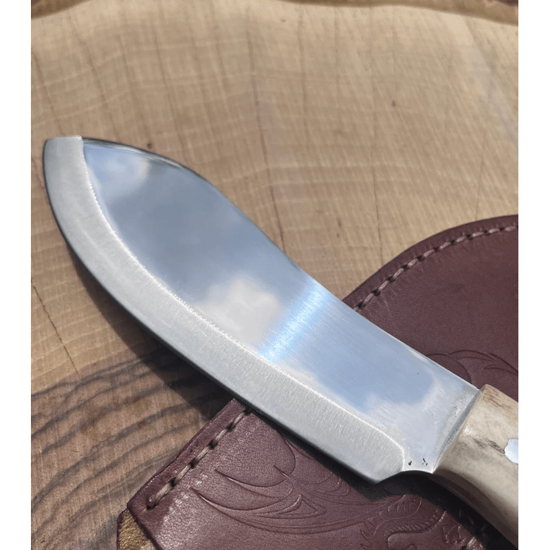 ordernow personalized deer horn hunting knife full tang