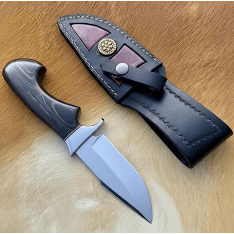 Buy Now D2 Steel Hunting Knife 9 Exotic Wood Handle