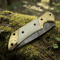 Buy Now Handmade Damascus Steel Folding Knife Bone Handle