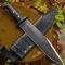 Buy Now Tercio Raider 10 Inch Full Tang Bowie Knife Leather Sheath Micarta Grips