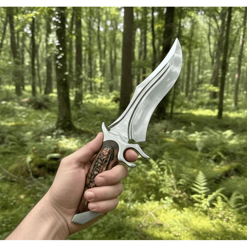 buynow rosewood handle bowie knife