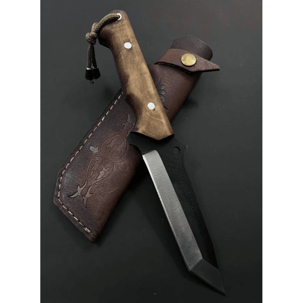 forsale engraved gut hook outdoor knife