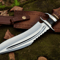Buy Copper Damascus Hunting Bowie Knife