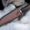 15 Inch Survival Knife Full Tang Outdoor Knife Gift For Him D2 Steel Blade Leather Sheath 2