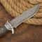 Premium Damascus Hunting Knife Full Tang Fixed Blade Survival Knife With Sheath 6