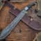 Premium 18 Inch Damascus Machete Hunting Camping Collector Gift 0